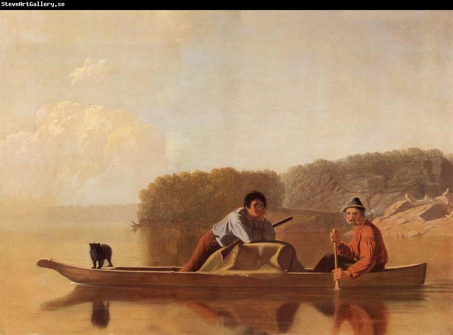 George Caleb Bingham Die Heimkehr der Trapper